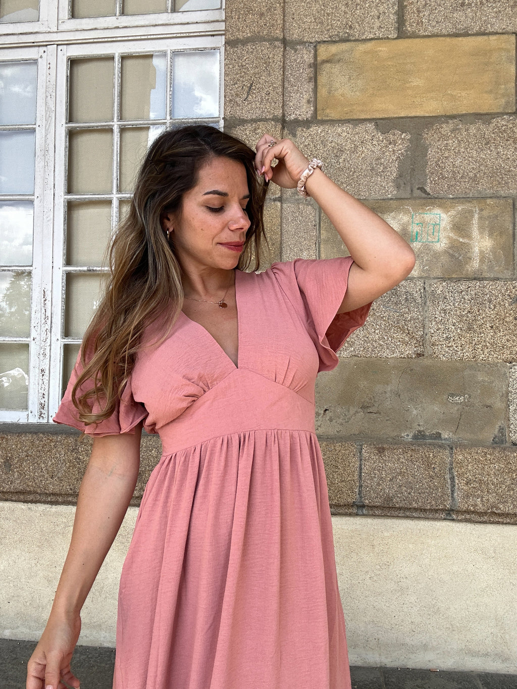 VESTIDO LARGO BELLA ROSA