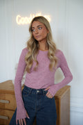 Gael Long Sleeve T-Shirt - Pink
