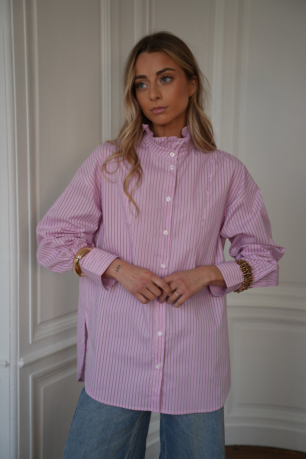 Chemise Ample Evane - Rose
