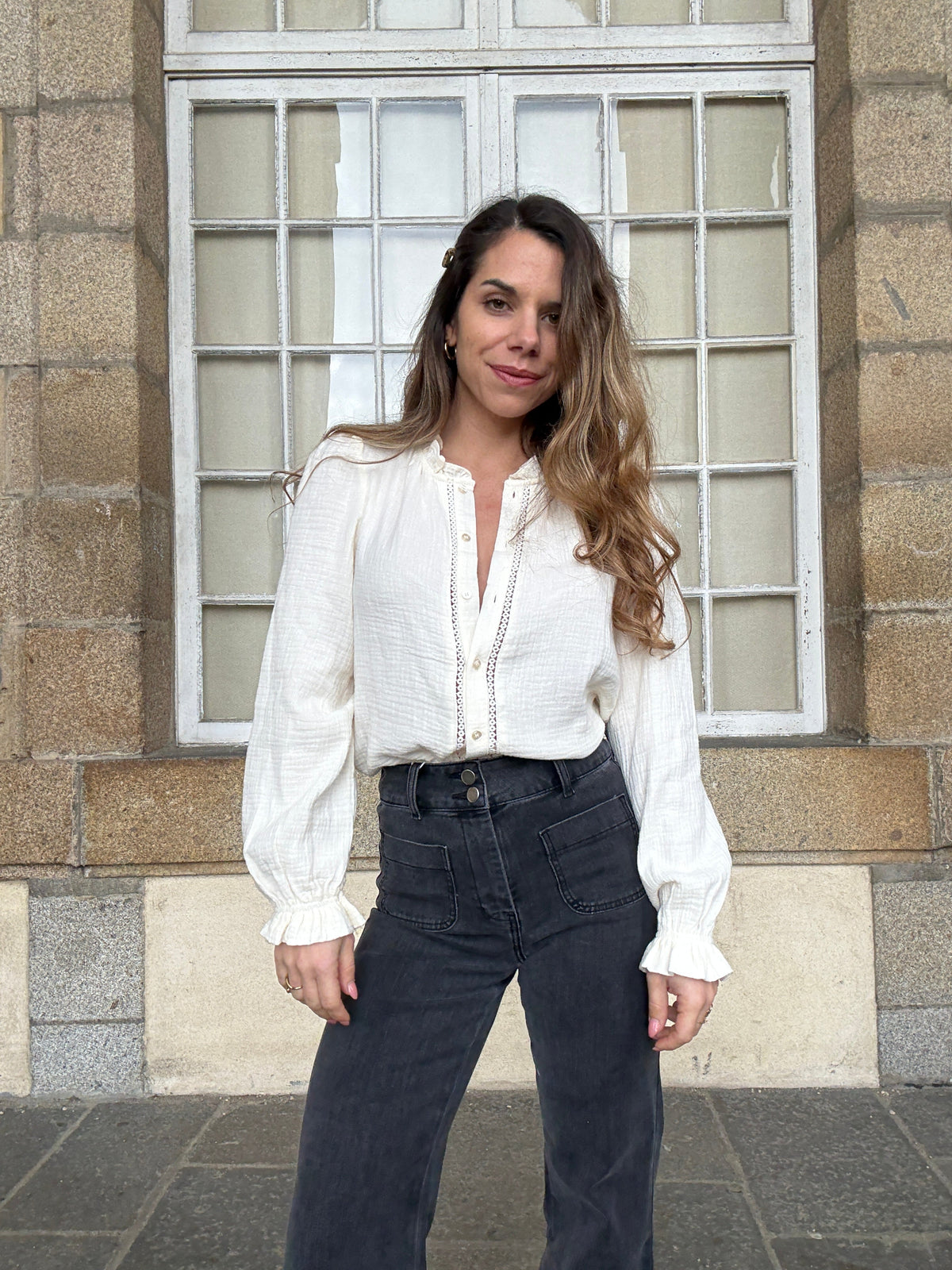 Vaquero Elenette gris marengo