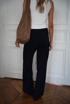 Pantalones de rayas Honoryne - Azul marino
