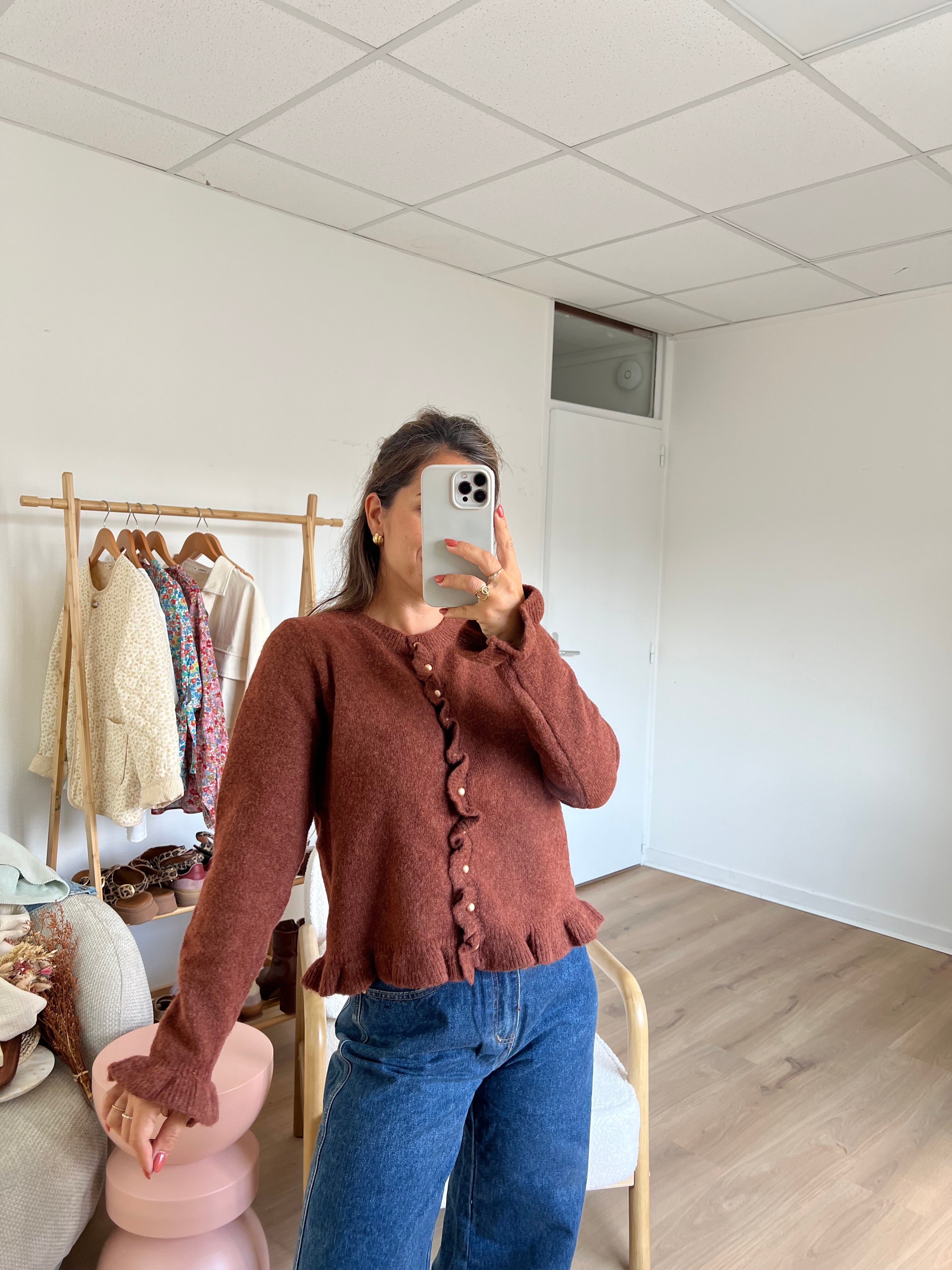 Maxine Brown Cardigan
