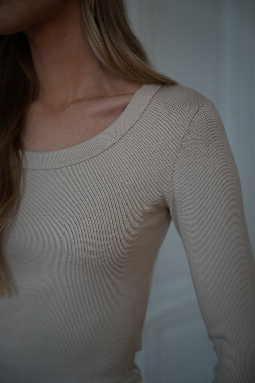 Jersey Polly Fine - Beige