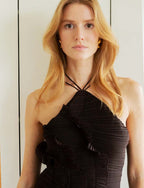 Vestido Marrón Ziyara