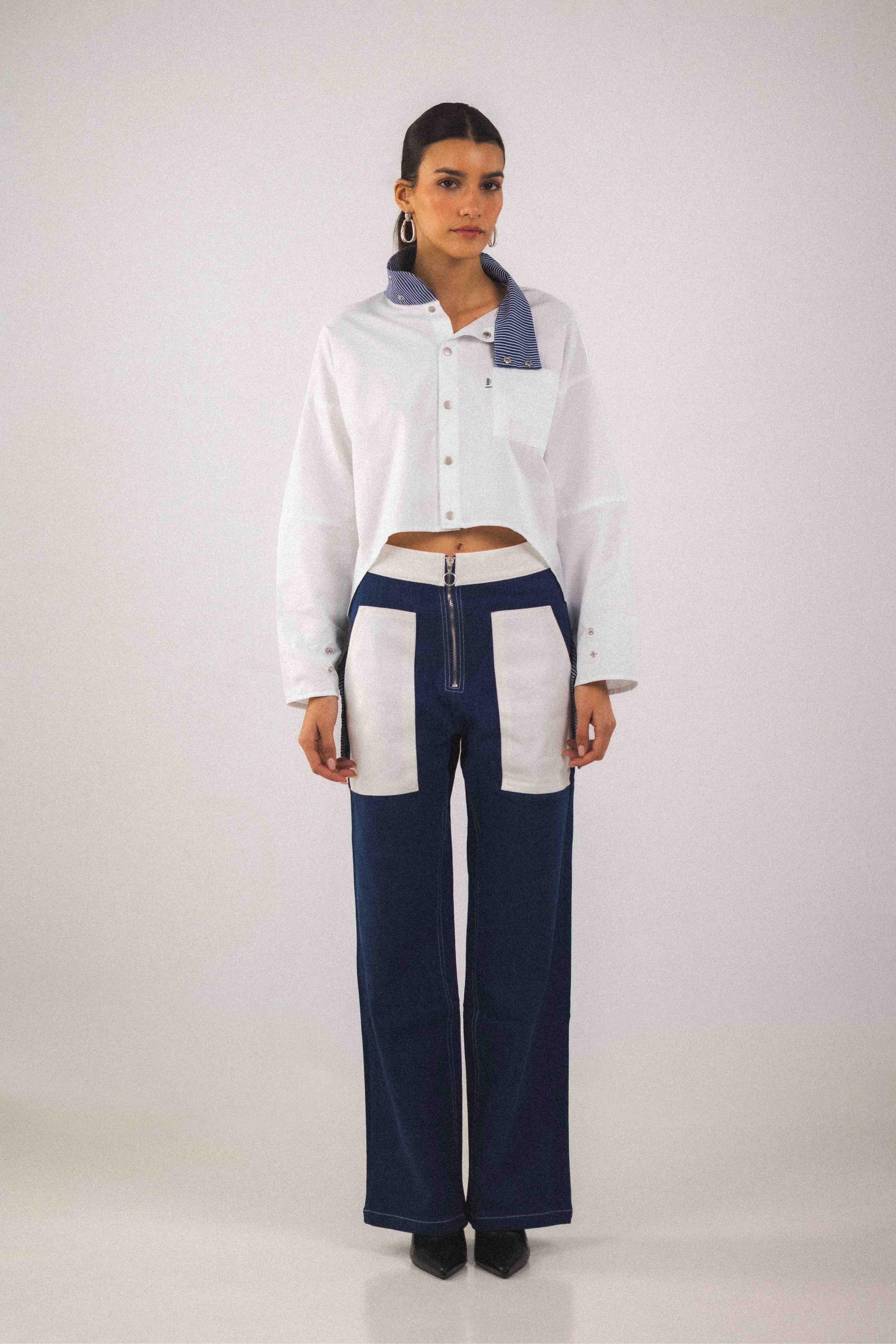 Chemise Col Montant - Aya