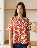 T-Shirt Blanc & Tomates Rafael