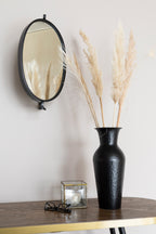 Lara - Miroir - Fer - Noir/Doré