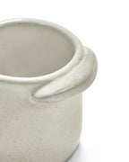 Out Of Lines - Lot De 2 Tasses À Expresso Sans Anse - Grès - Blanc Cassé