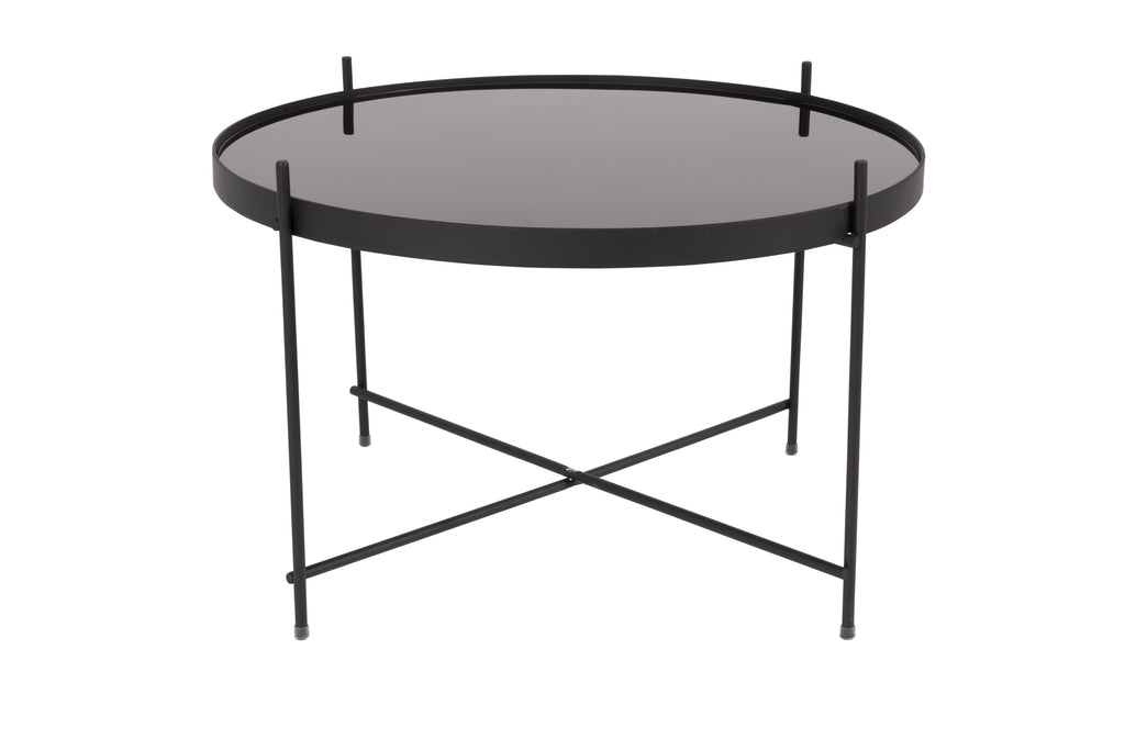 Cupid L - Table D'Appoint - Verre - Noir
