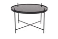 Cupid L - Table D'Appoint - Verre - Noir