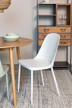 Pip All - Lot De 2 Chaises De Salle À Manger - Plastique polypropylène - Blanc