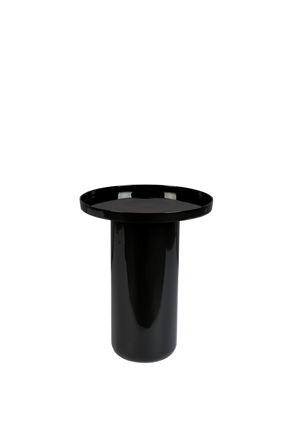Shiny Bomb - Side Table - Aluminum - Black
