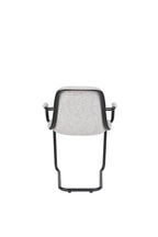 Thirsty - Juego de 2 Sillones de Comedor - Plástico Reciclado - Gris Ceniza