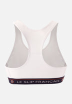 Brassière Tapageuse En Coton - Blanc