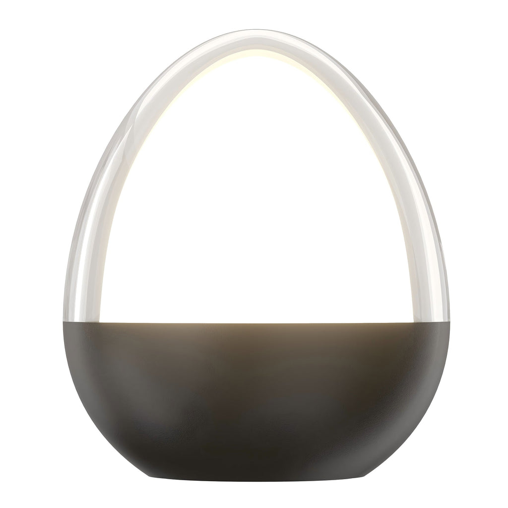 Ovie - Lampe De Table Sans Fil - Acier - Noir