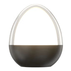 Ovie - Lampe De Table Sans Fil - Acier - Noir
