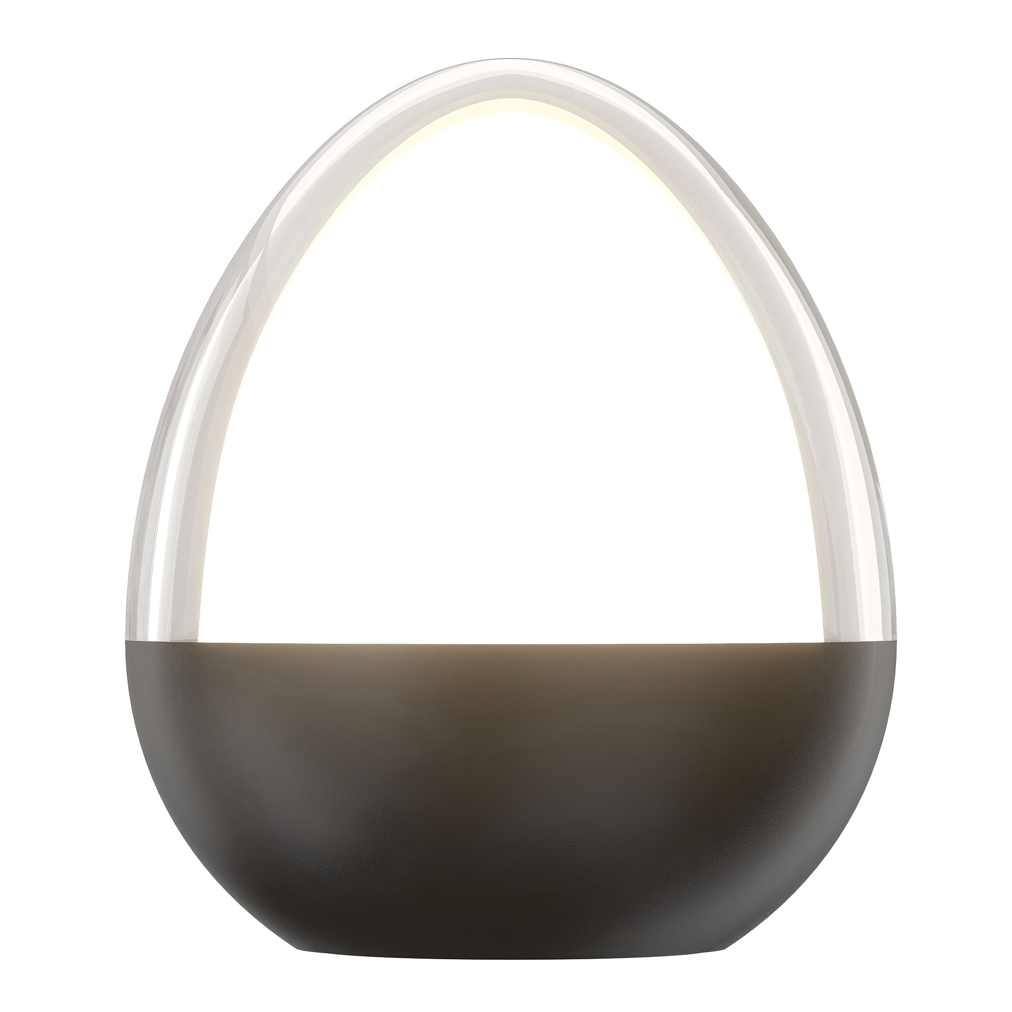Ovie - Lampe De Table Sans Fil - Acier - Noir