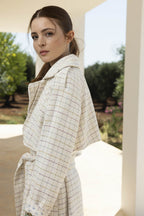 La gabardina blanca Lauren