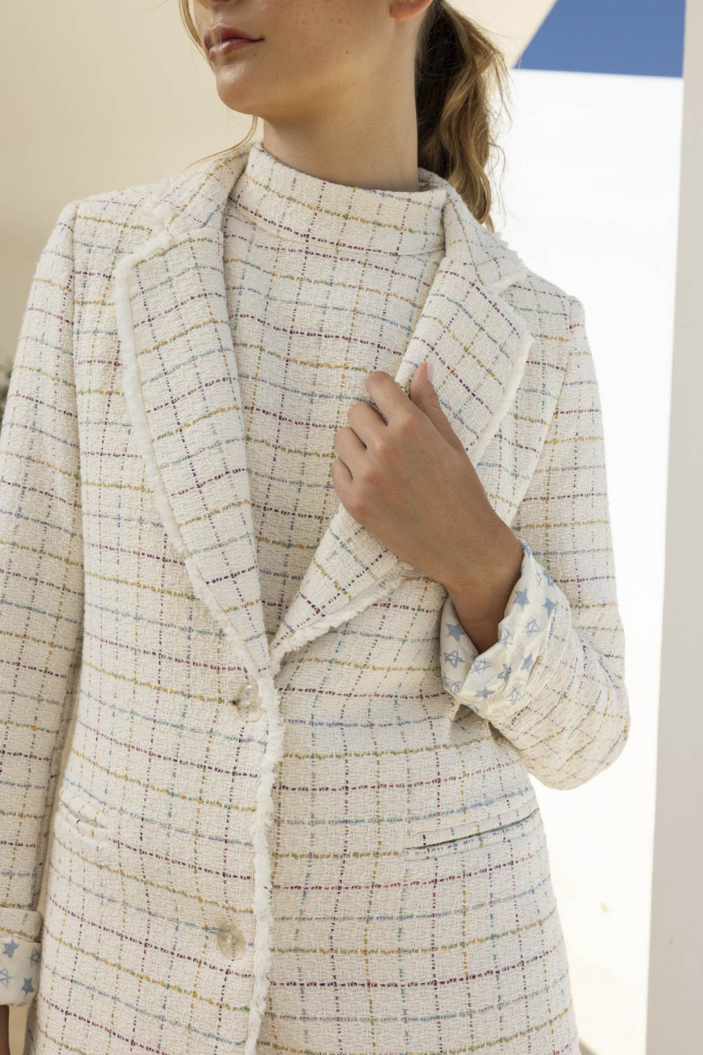 La chaqueta blanca Jimmy Sirocco