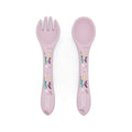 Silicone Fork & Spoon Set - The Unicorn