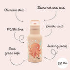 Insulated Water Bottle 350 ml - The Octopus