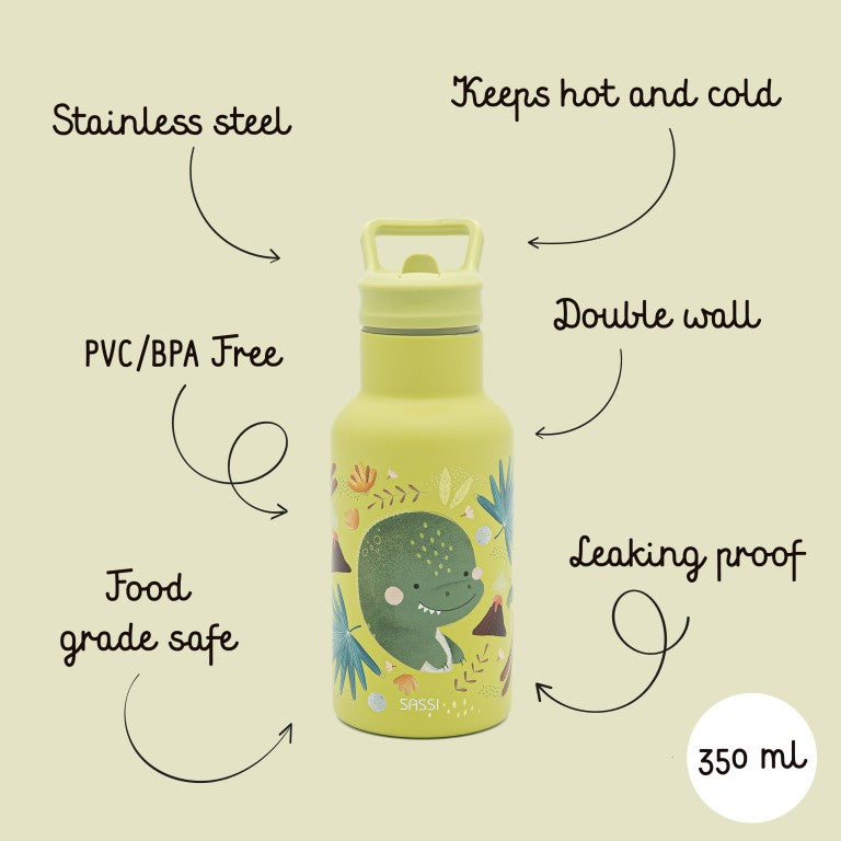 Gourde Isotherme 350 Ml - Le Dinosaure