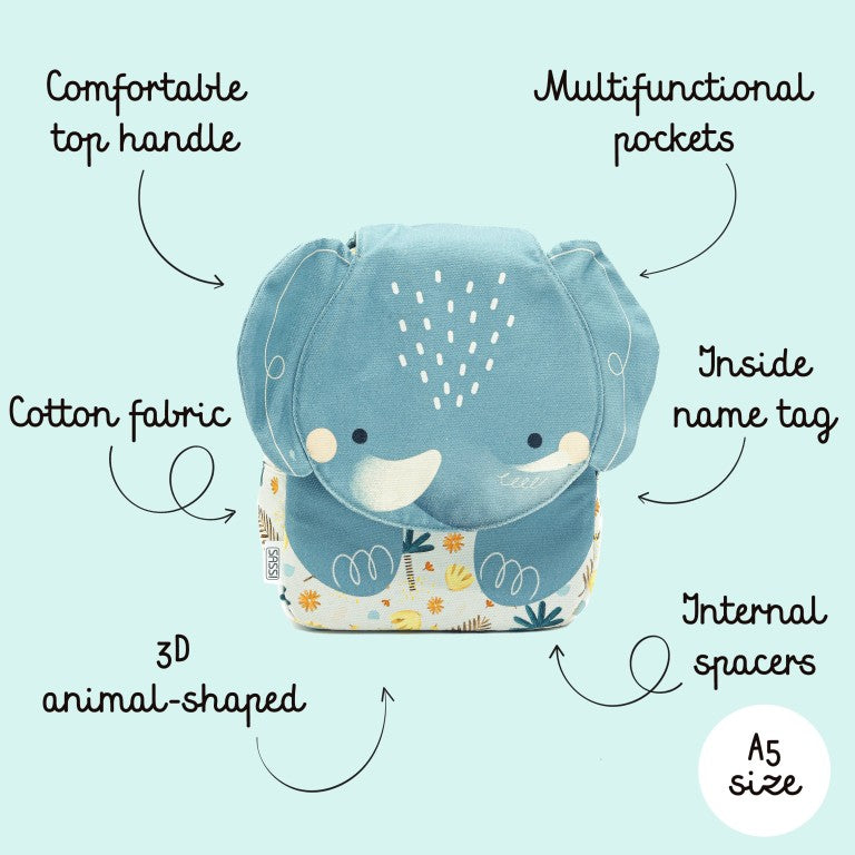 Mini mochila - El elefante