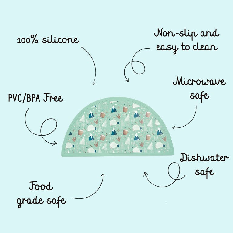 Silicone Placemat - The Polar Bear