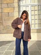 Chaqueta Moumoute Esmée Marrón