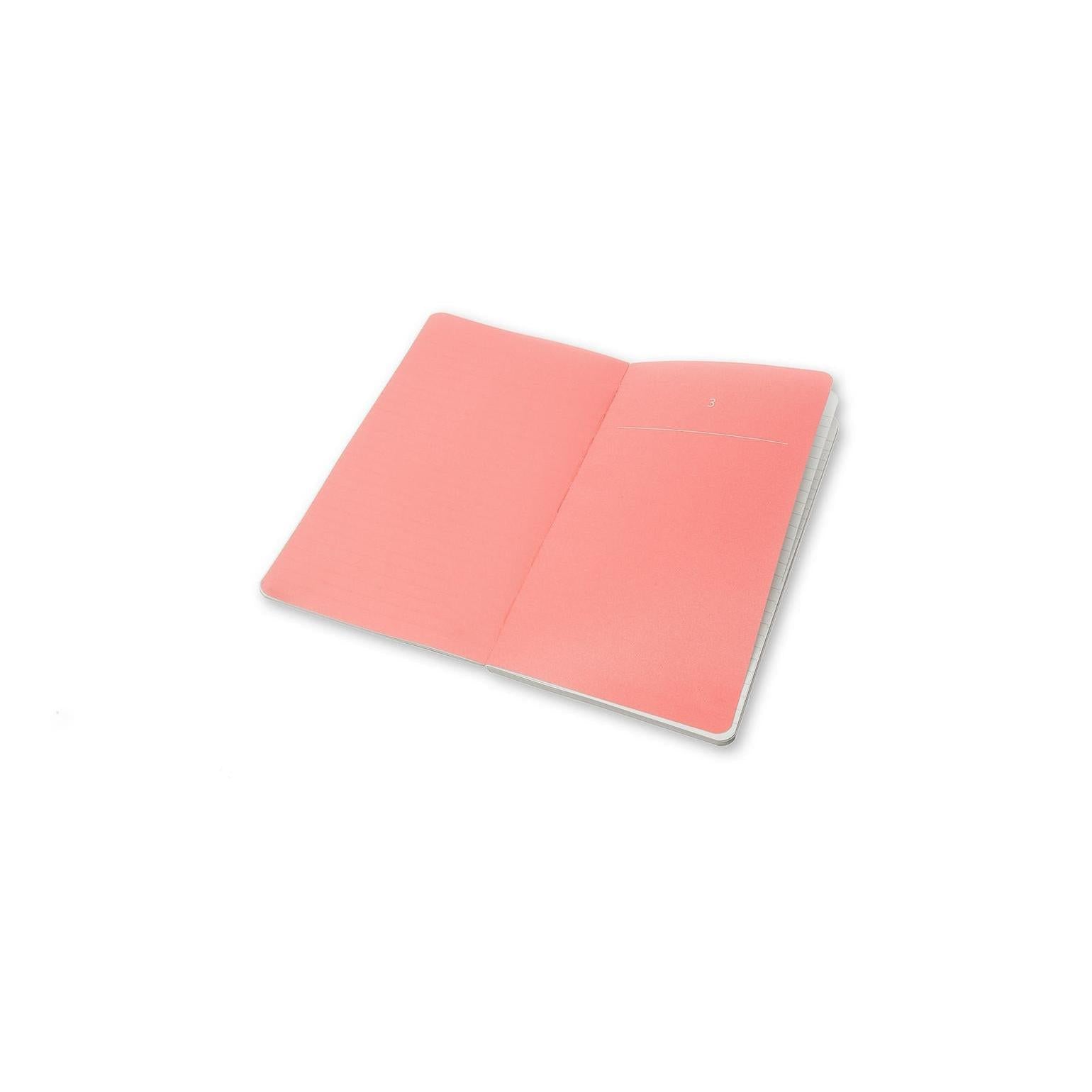 Carnet Chapters Slim Medium 9.5X18 - Pages Lignées - Vert Brume