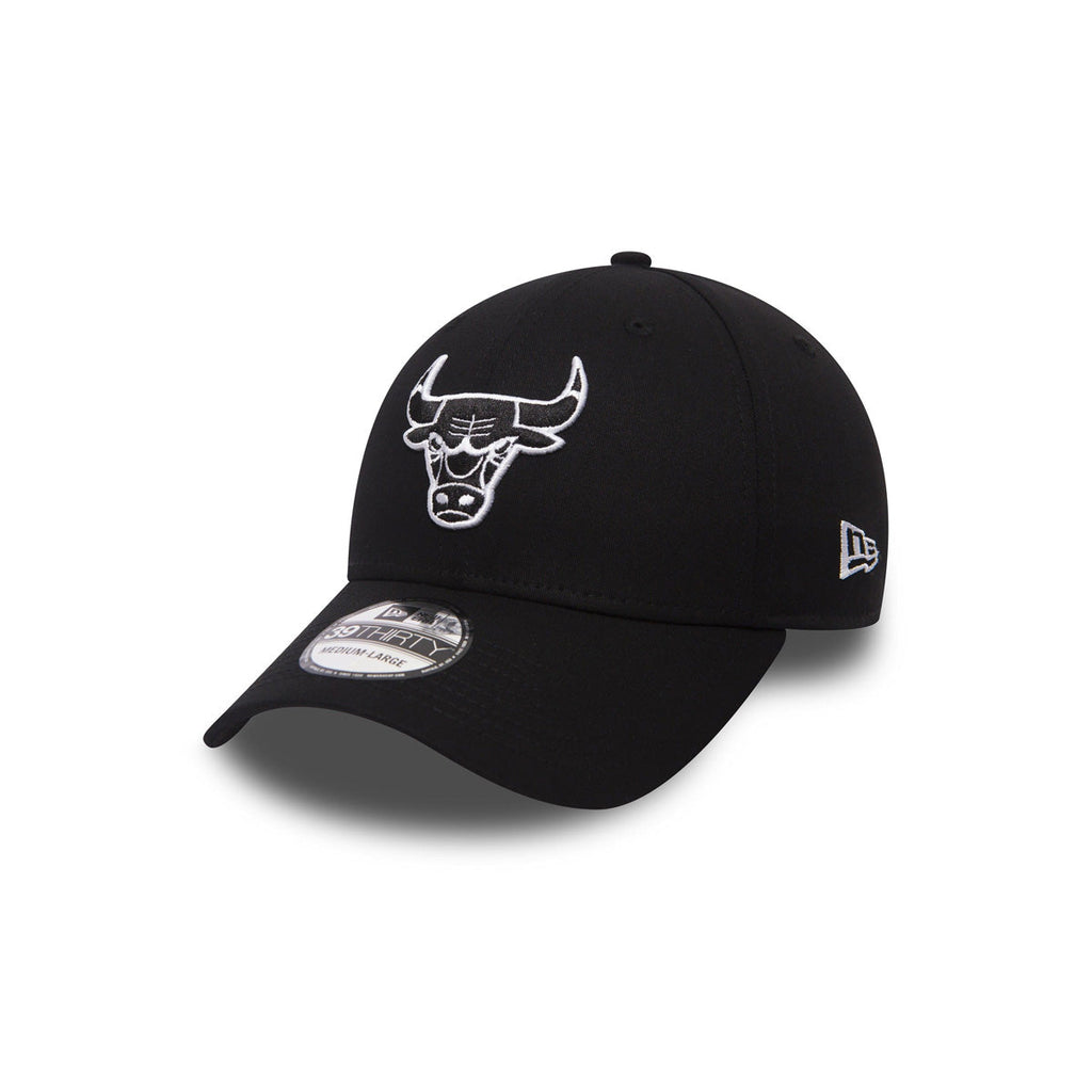 Gorra New Era monocromática Chicago Bulls 39Thirty para hombre