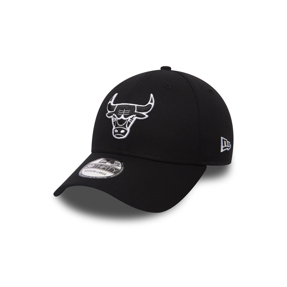 Gorra New Era monocromática Chicago Bulls 39Thirty para hombre
