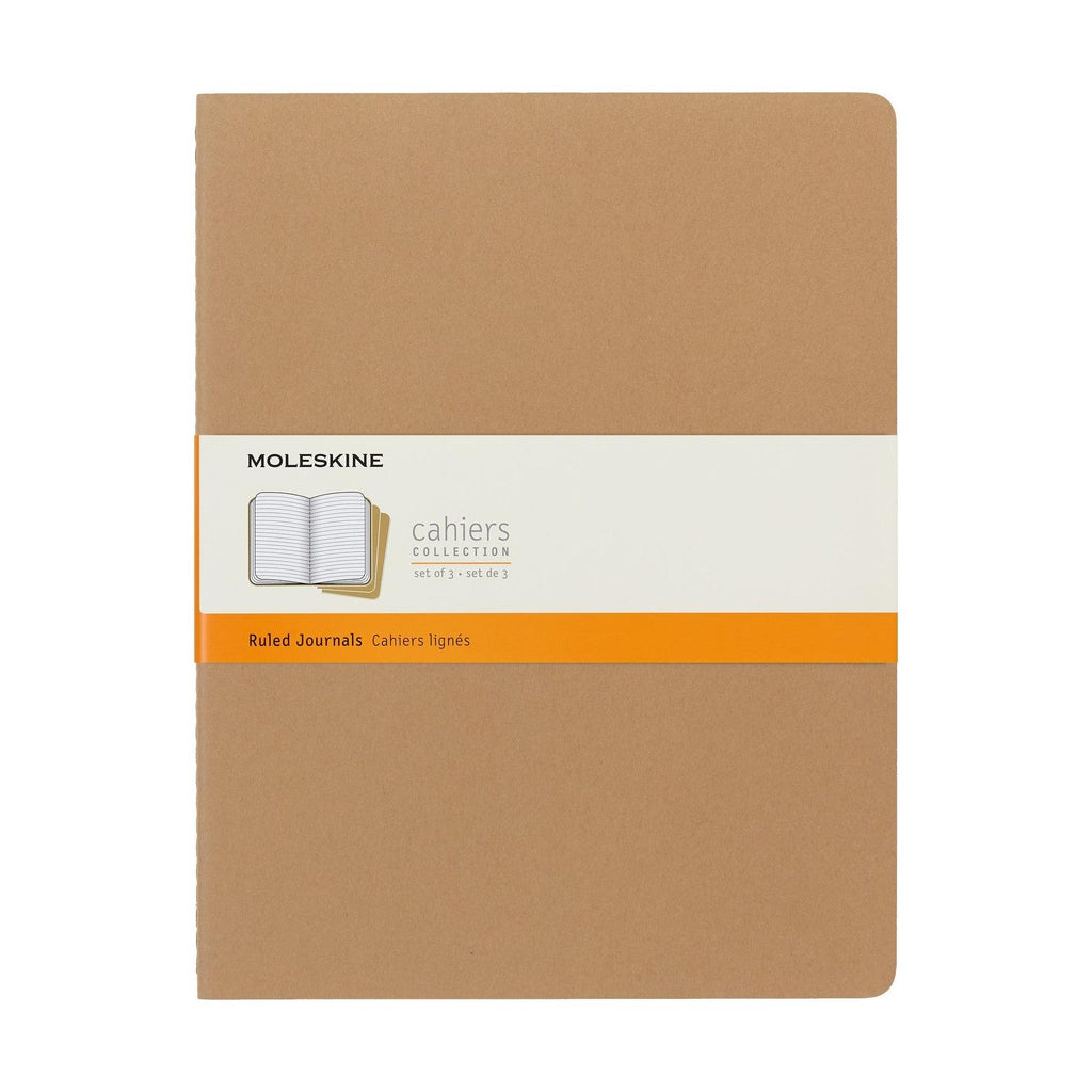 Xxl 21.6X27.9 Notebook - Ruled Pages - Kraft Brown