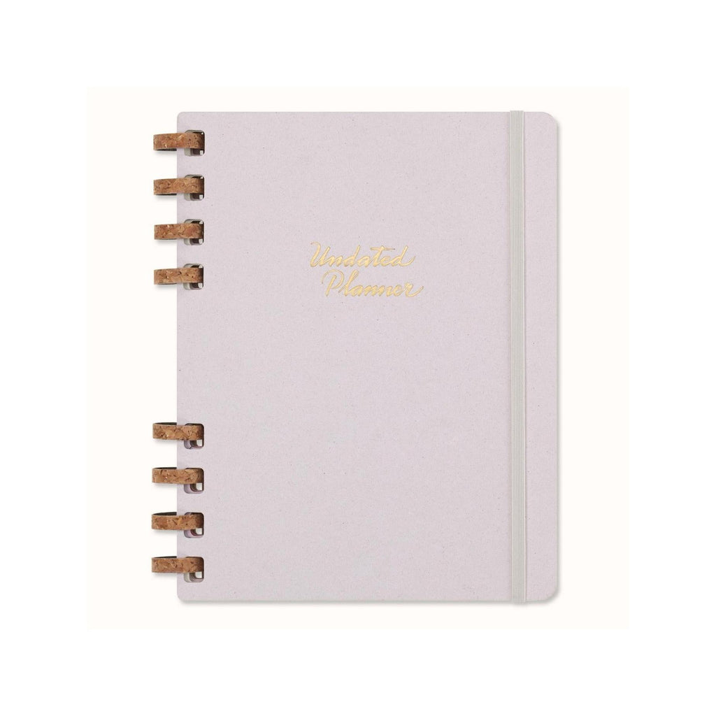 Spiral Undated Diary Xl 20.4X25.2 - Undated - Grape Purple