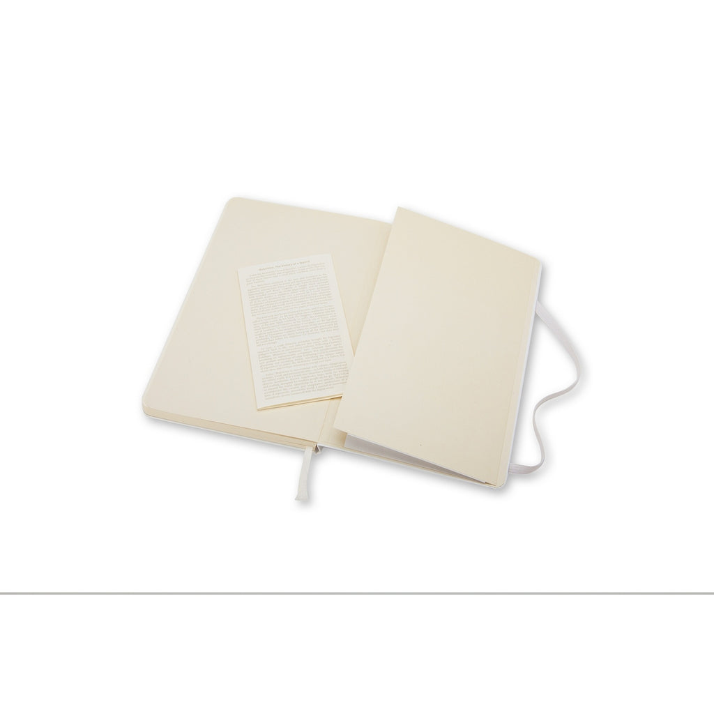 Carnet Classique Pocket 9X14 - Pages Blanches - Blanc