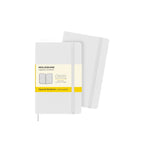 Cuaderno clásico Pocket 9X14 - Páginas cuadriculadas - Blanco