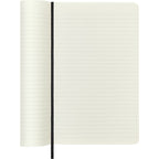 Cuaderno Textil Large 13X21 - Páginas Rayadas - Negro