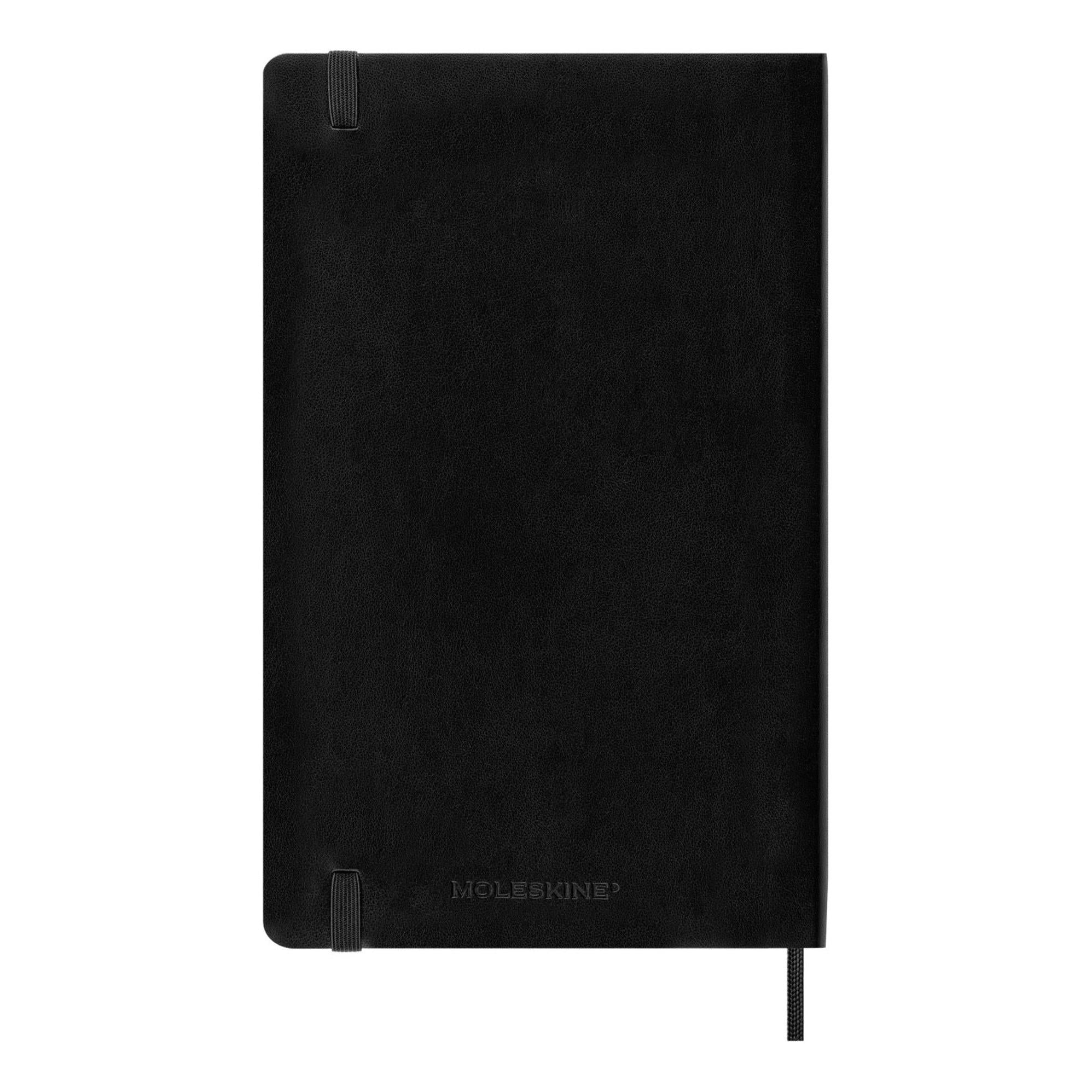Agenda 18 Mois Classique Large 13X21 - Journalier - Noir