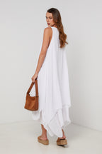 Vestido - Blanco - Mujer