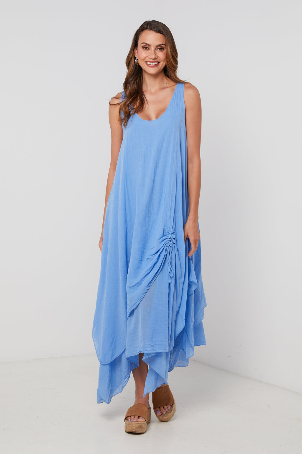 Robe - Indigo - Femme
