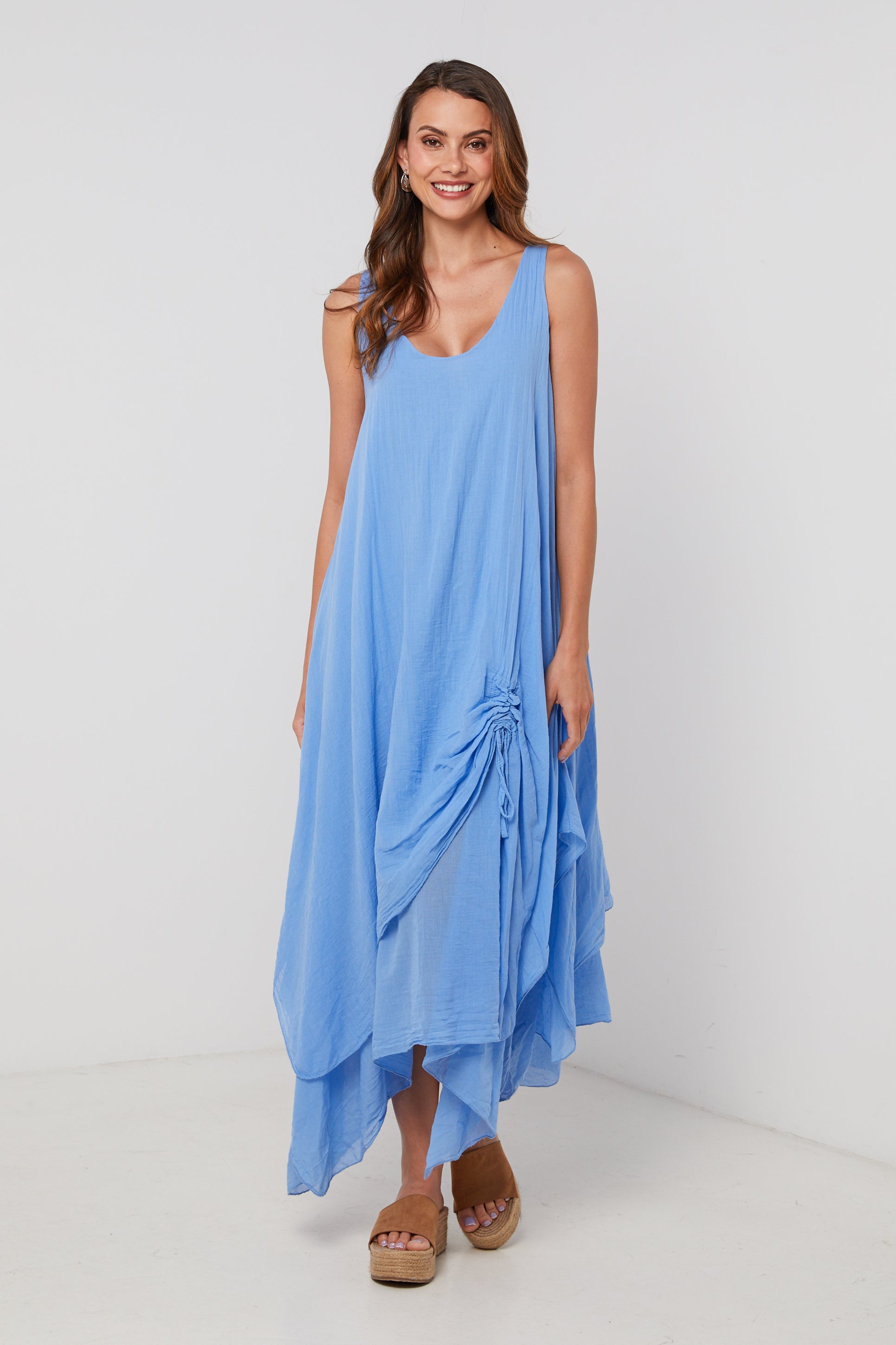 Robe - Indigo - Femme