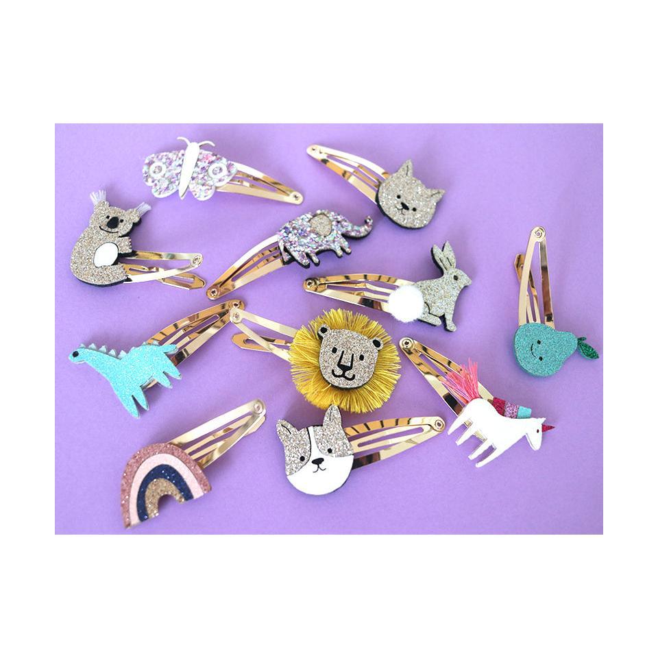 Hair Barrettes - Lions