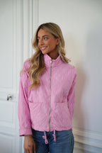 Tressia Zipped Jacket - Pink