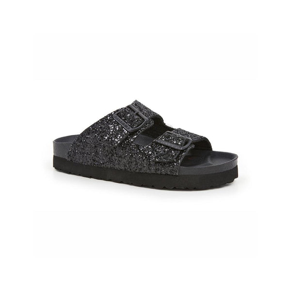 Black Platform Sandals - Women