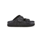 Black Platform Sandals - Women