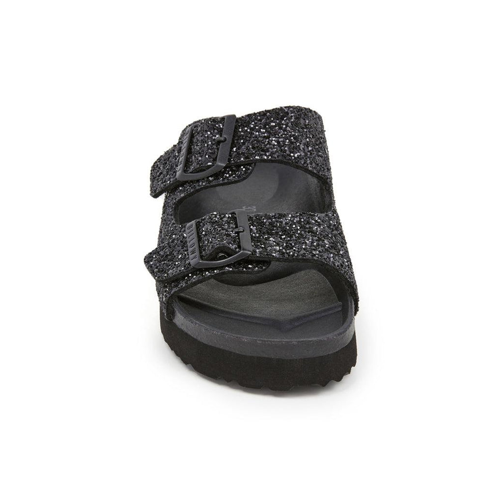 Black Platform Sandals - Women