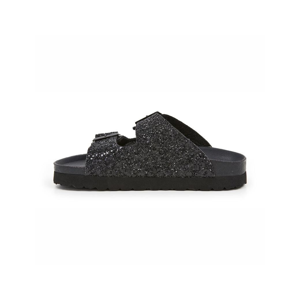 Black Platform Sandals - Women