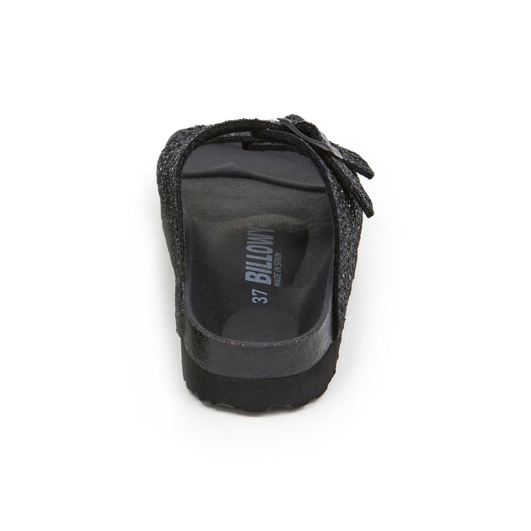 Black Platform Sandals - Women