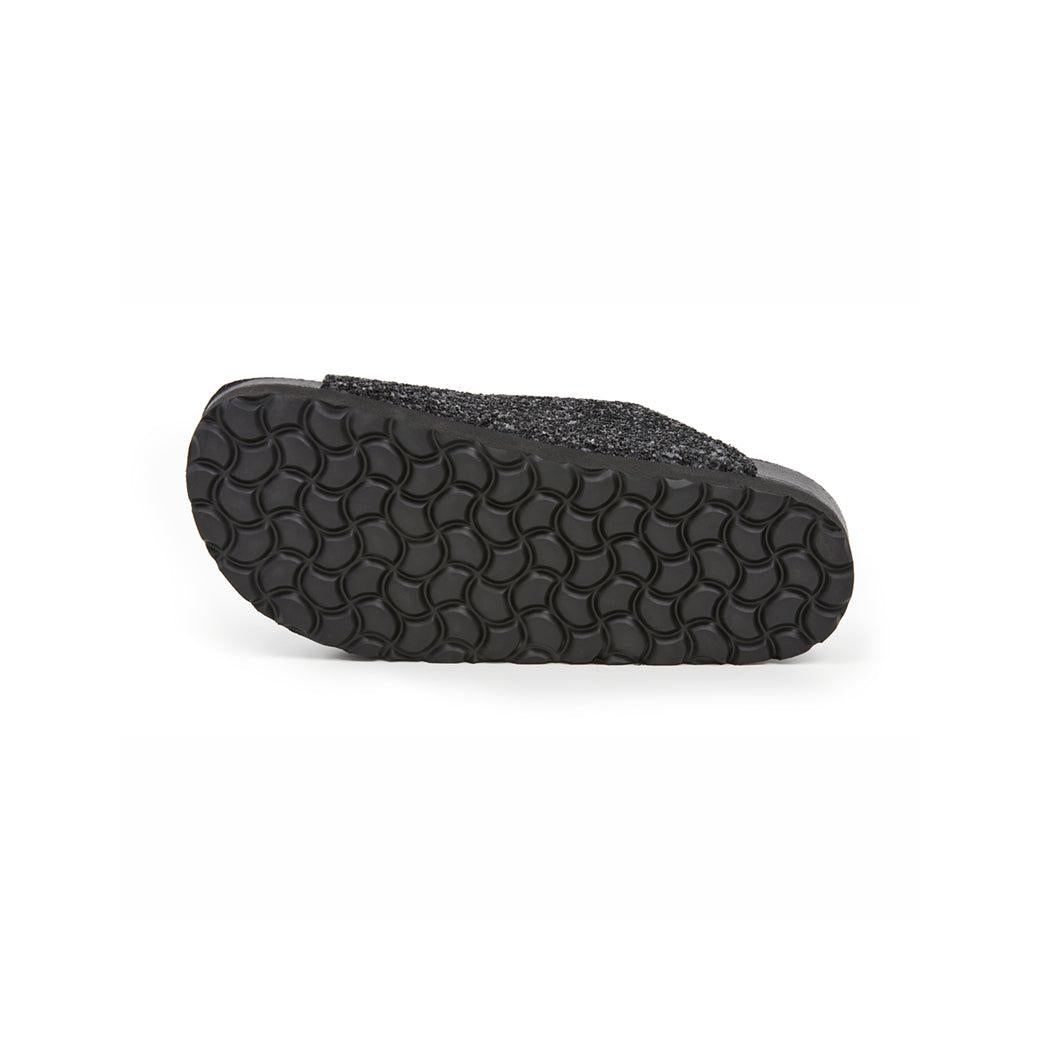 Black Platform Sandals - Women