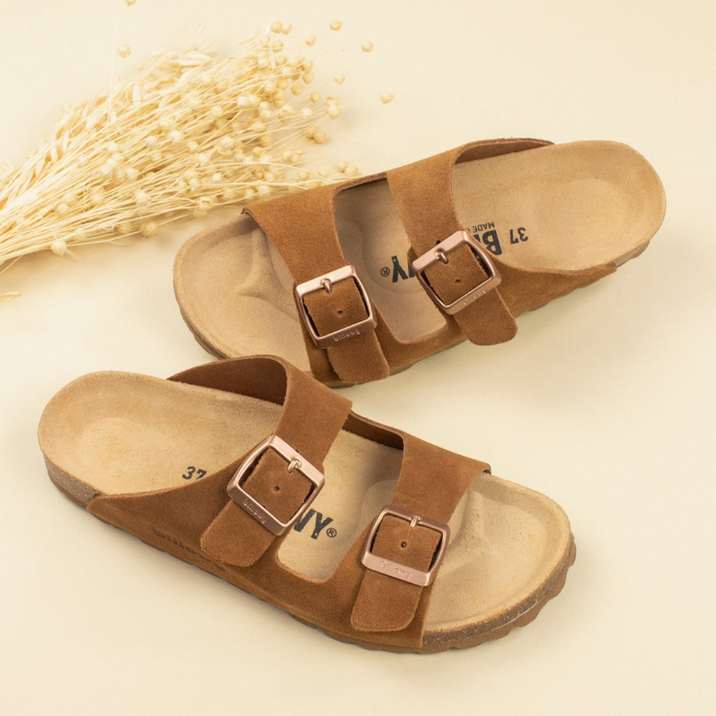 Sandalias de piel - Mujer